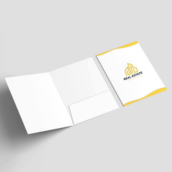 Pasta com Aba com Impressão Frente